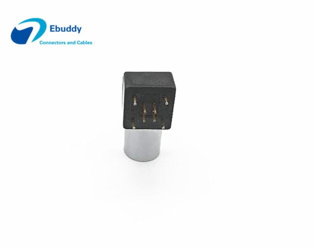 EPG 0B 304 4개의 Pin 인쇄 회로 기판 연결관 Lemo PCB 90도 정각
