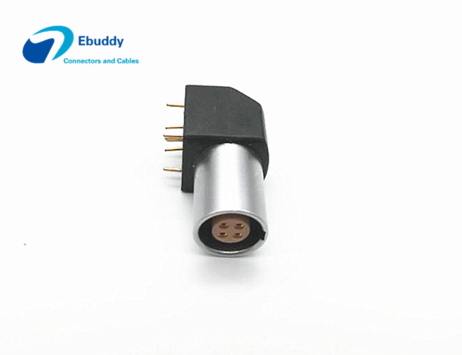 인쇄 접촉 PCB 산 원형 연결관 Lemo EPG PCB 정각 땜납 소켓