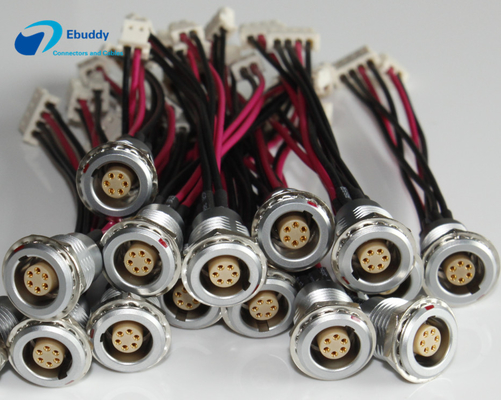 Lemo B Serials 주문 전력 공급 케이블은 Molex 유형에 0B 1B 2B 6 Pin를 EGG