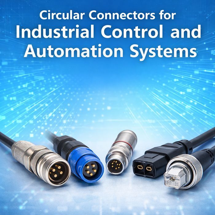 최신 회사 블로그 Best Circular Connectors for Industrial Control and Automation Systems!