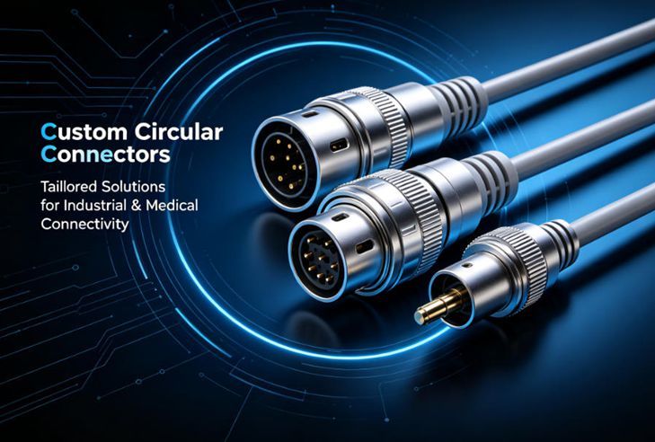 최신 회사 블로그 OEM & ODM Custom Circular Connectors: A Complete Guide for Equipment Manufacturers