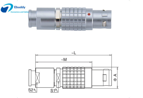 주문 Lemo 대안 FGG 0B 3 Pin DIY 케이블 어셈블리를 위한 남성 케이블 연결관 온라인 제품