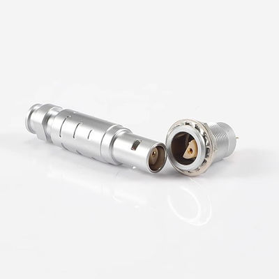 품질  Lemo Coaxial Connector FFA ERA Series Single-core Half-Moon Aviation Plug Socket 공장