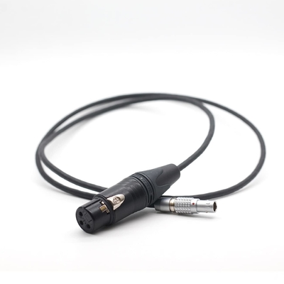 45cm 알렉사 미니 오디오 인 케이블 XLR 3 핀 로 레모 0B 6 핀 남성 오디오 포트 듀얼 트랙 라인 인