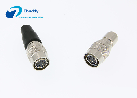 6pin 여성 마개 CCD 사진기 전력 공급 케이블 연결관 HR10A-7P-6S