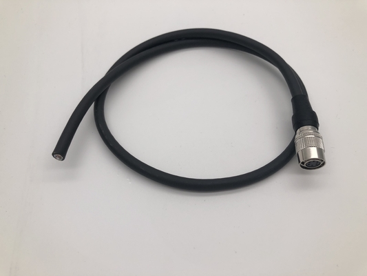 6 Pin 여성 사진기 연결 케이블 12M 길이 HR10A-4P-6S 1 년 보장